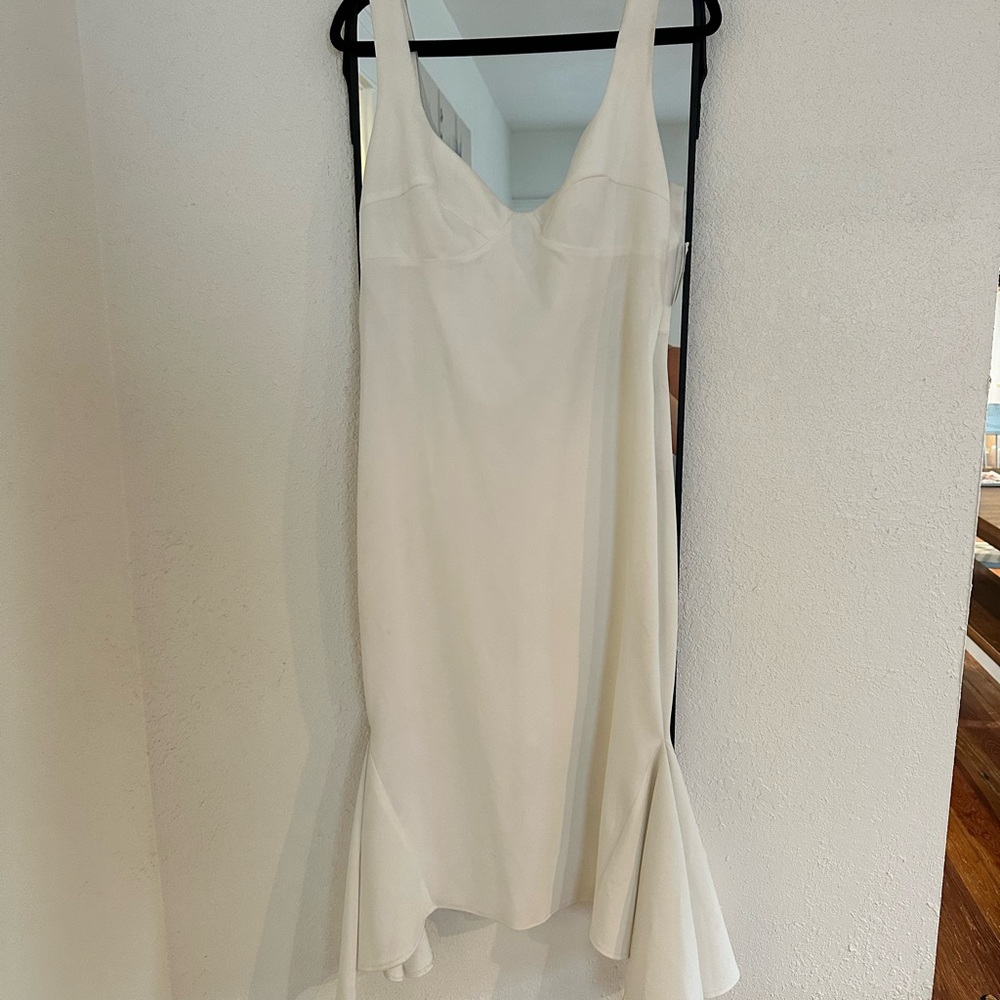 Katie May Ivory Midi Dress